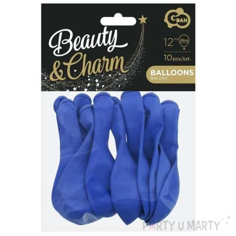 balony beauty and charm niebieskie godan 12 10 szt