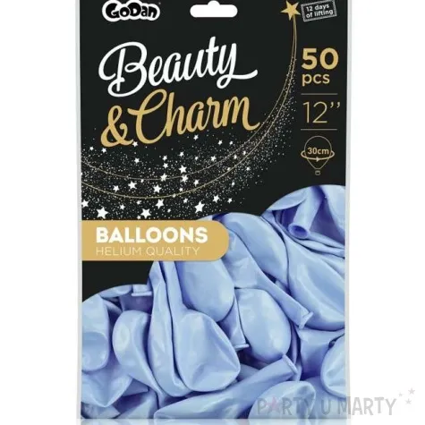 balony beauty and charm niebieskie godan 12 50 szt