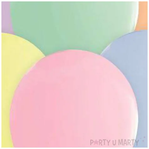 balony beauty and charm pastel mix godan 12 10 szt