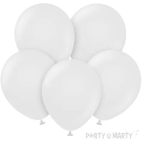 balony beauty and charm pastelowe bialy godan 18 5 szt