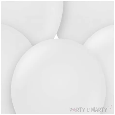 balony beauty and charm pastelowe bialy godan 18 5 szt