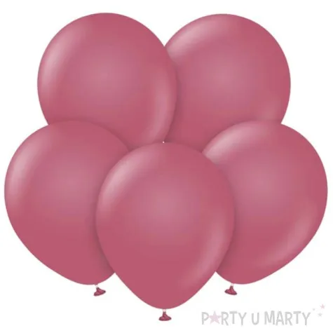 balony beauty and charm pastelowe burgundowy godan 12 10 szt