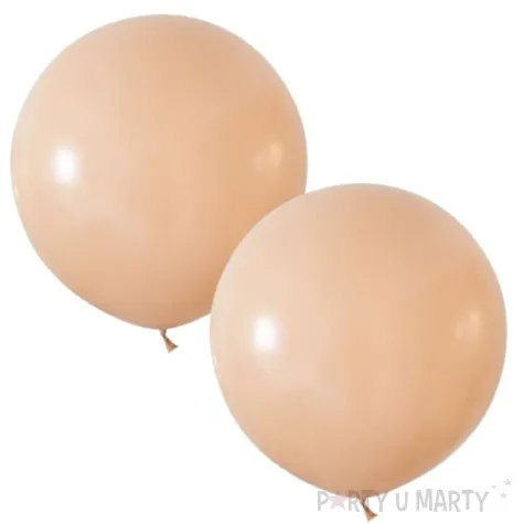 balony beauty and charm pastelowe cielisty godan 24 2 szt