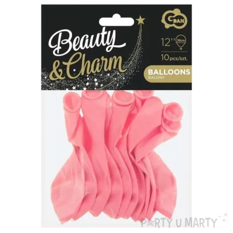 balony beauty and charm pastelowe jasnorozowy godan 12 10 szt