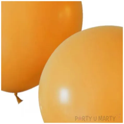 balony beauty and charm pastelowe karmelowy godan 24 2 szt