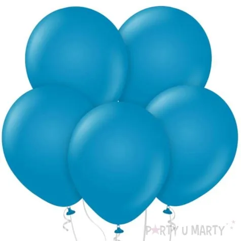 balony beauty and charm pastelowe niebieski ciemny godan 12 50 szt