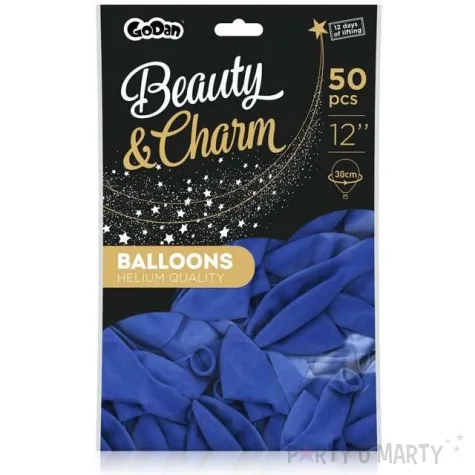 balony beauty and charm pastelowe niebieski godan 12 50 szt