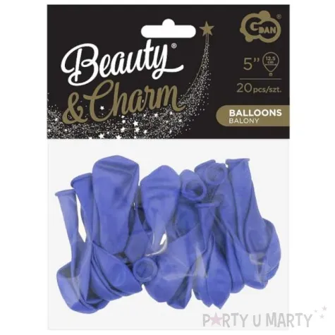 balony beauty and charm pastelowe niebieski godan 5 20 szt