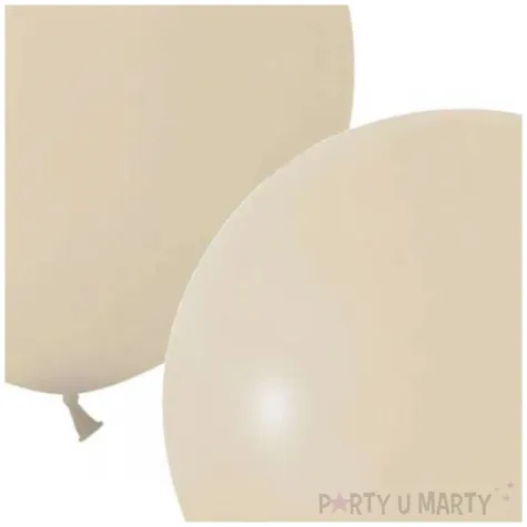 balony beauty and charm pastelowe piaskowy godan 24 2 szt
