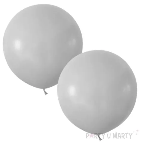 balony beauty and charm pastelowe szary godan 24 2 szt
