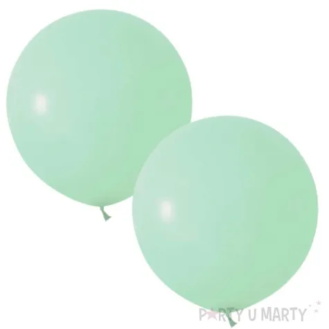 balony beauty and charm pastelowe zielony godan 24 2 szt