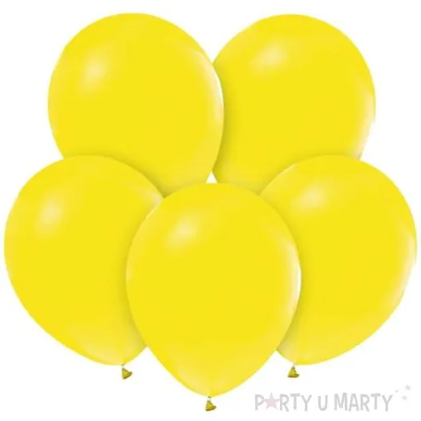 balony beauty and charm pastelowe zolty godan 18 5 szt