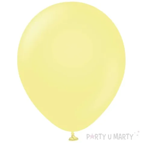 balony beauty and charm pastelowe zolty makaronowy godan 12 50 szt