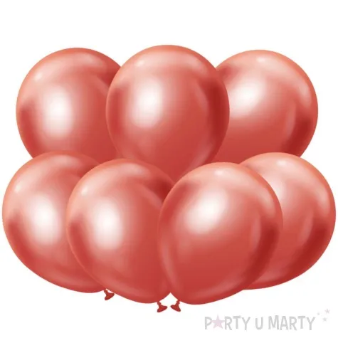 balony beauty and charm platynowe czerwone godan 12 7 szt