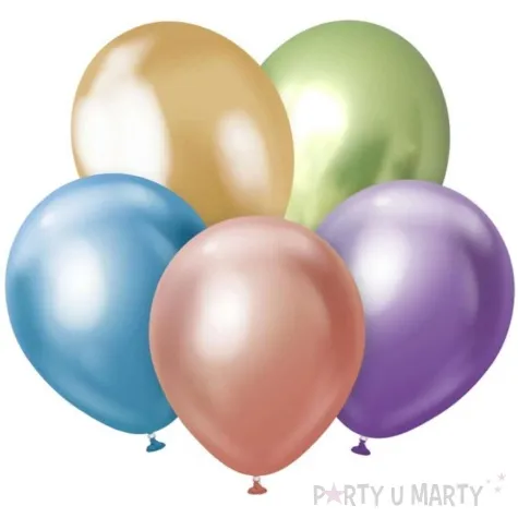 balony beauty and charm platynowe mix godan 12 5 szt