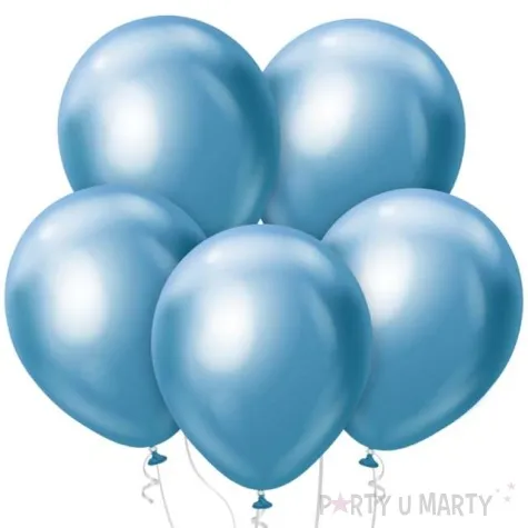 balony beauty and charm platynowe niebieskie jasne godan 12 50 szt