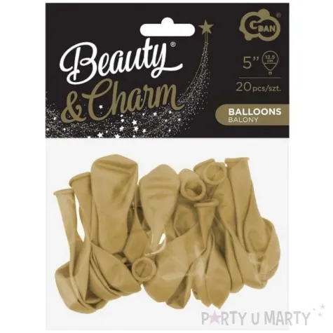 balony beauty and charm platynowe szampanski godan 5 20 szt