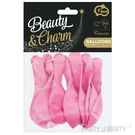balony beauty and charm rozowe godan 12 10 szt