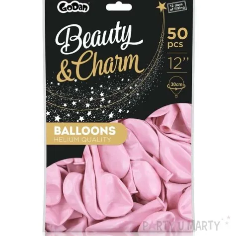 balony beauty and charm rozowe godan 12 50 szt