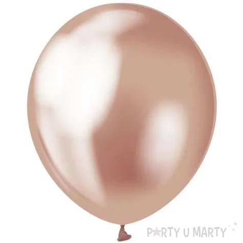balony beauty and charm rozowe zloto platynowe godan 12 10 szt