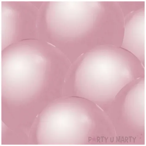 balony beauty and charm rozowy metalik godan 12 10 szt