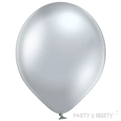 balony blyszczace srebrne belbal 12 100 szt