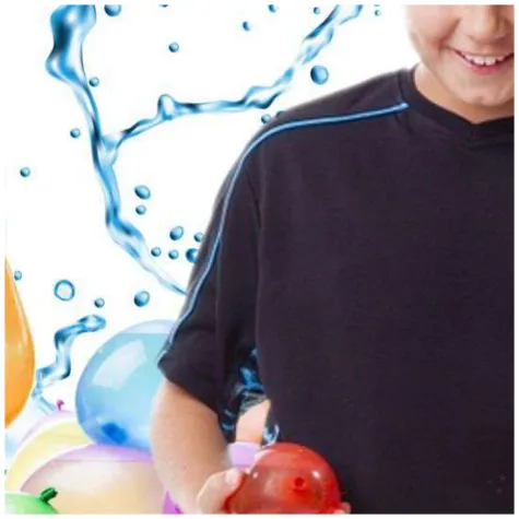 balony bomby wodne partydeco 100 szt