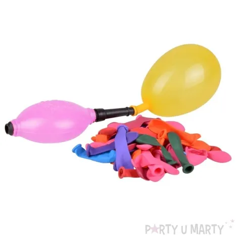 balony bomby wodne z pompka rozowa arpex 45 szt