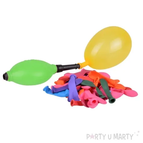 balony bomby wodne z pompka zielona arpex 45 szt