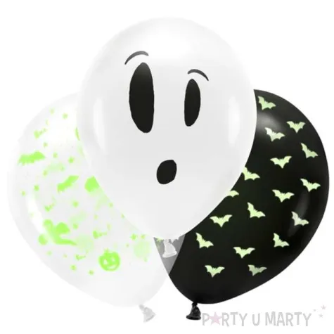 balony boo partydeco 11 3 szt