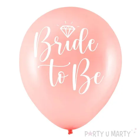 balony bride to be konfetti rozowe zloto partypal 12 10 szt