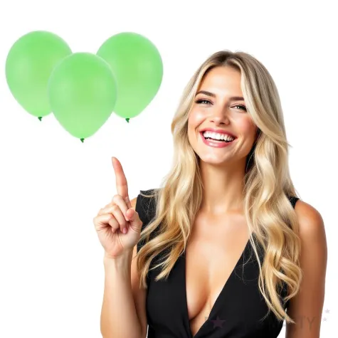 balony bronisze pastel zielone godan 10 100 szt