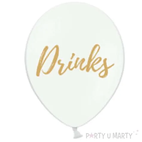 balony candy bar chill dance floor drinks photo booth biale partydeco 6 szt