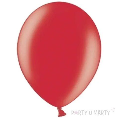 balony celebration metalic czerwony 12 100 szt
