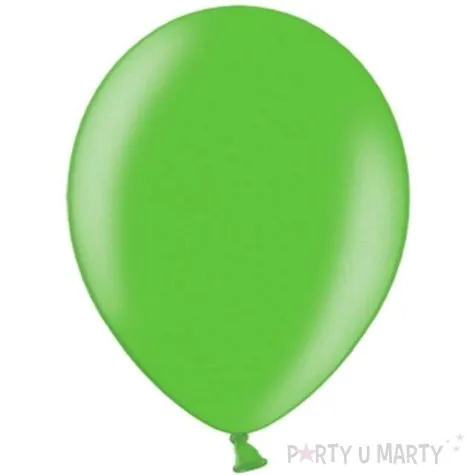 balony celebration metalic zielony 9 100 szt