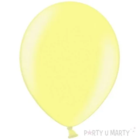 balony celebration metalic zolty 9 100 szt