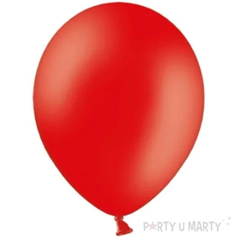 balony celebration pastel czerwony 9 100 szt