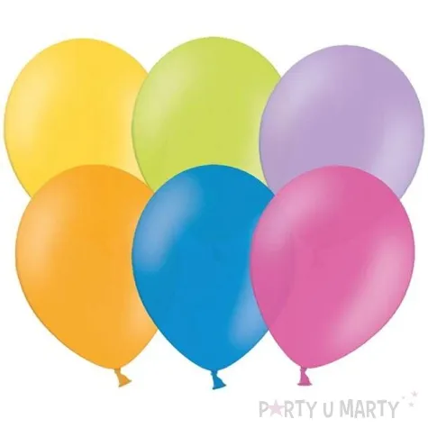 balony celebration pastel mix 9 100 szt