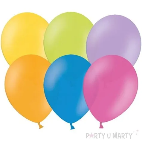 balony celebration pastel teczowy 12 100 szt