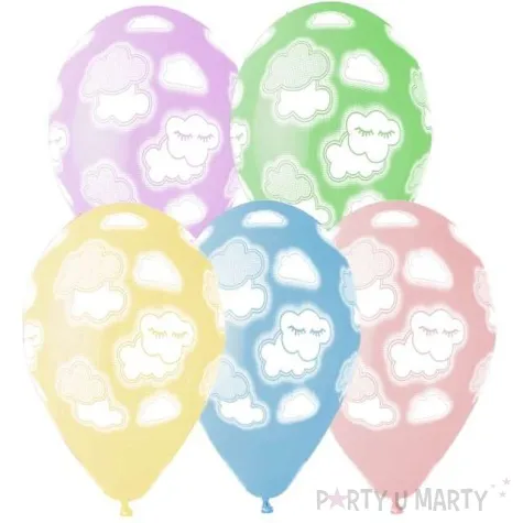 balony chmurki mix gemar 13 5 szt