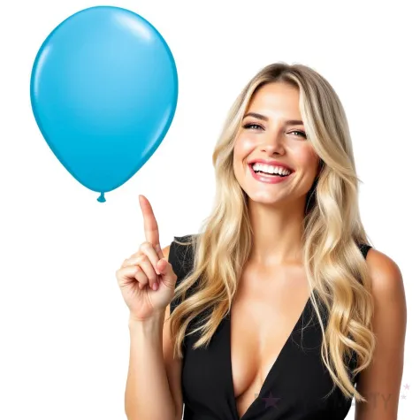 balony chromowane blekitne qualatex 16 50 szt