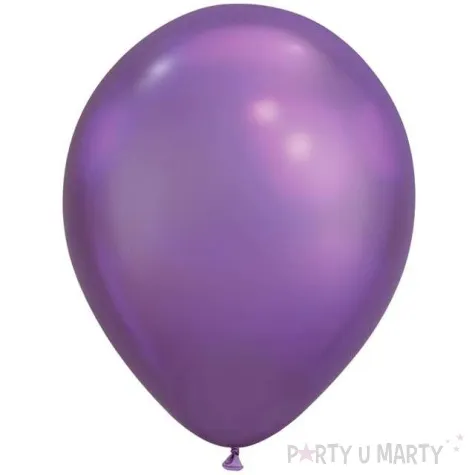 balony chromowane fioletowy qualatex 11 25 szt