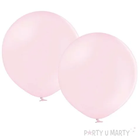 balony chromowane rozowe jasne belbal 23 2 szt