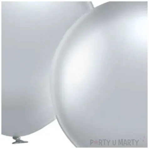 balony chromowane srebrne belbal 23 2 szt