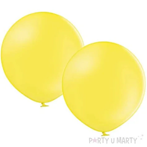 balony chromowane zolte belbal 23 2 szt