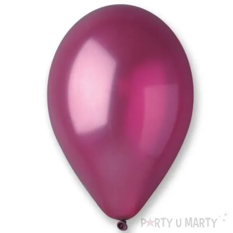 balony classic bordowy metalik gemar 10 100 szt