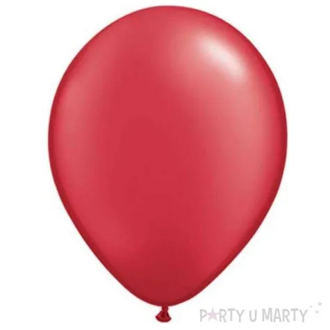 balony classic czerwony metalik qualatex 11 25 szt