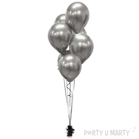 balony classic godan metalik grafitowy 12 7 szt