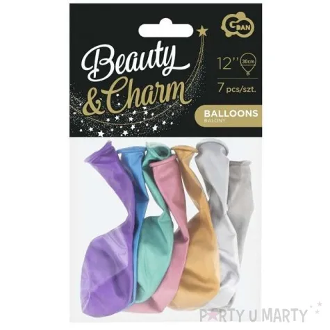 balony classic godan metalik mix 12 7 szt