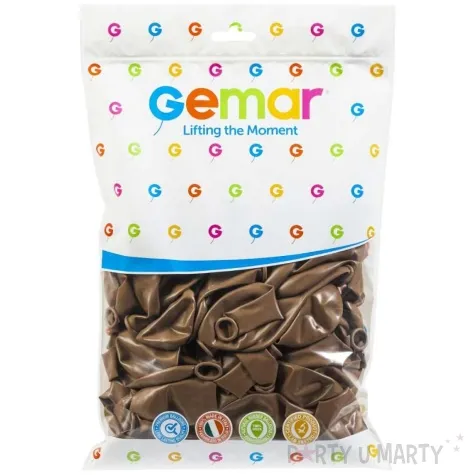 balony classic kawowy gemar 10 500 szt